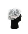 Bonnet jetable blanc 21 po.(100)