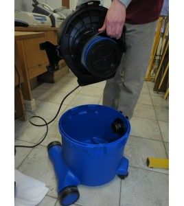 Filtre HEPA pour aspirateur-traineau industriel HEPA-AIRE. Filtre 16"X16"X4" pour capturer les particules de plus de 0.3 µm