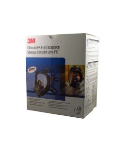 3M Ultimate FX NIOSH approved full facepiece. Lightweight and comfortable. Filter & cartridge not included. Medium