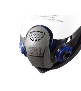 3M Ultimate FX NIOSH approved full facepiece. Lightweight and comfortable. Filter & cartridge not included. Medium