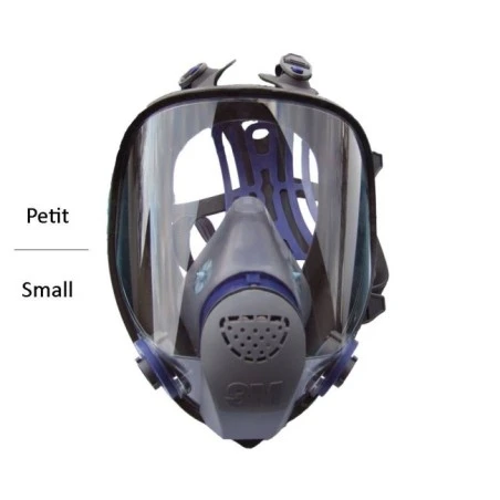 Masque complet de protection respiratoire Ultimate FX de 3M. Homologué NIOSH. Cartouche & filtre non-inclus. Petit.