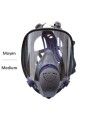 Masque complet de protection respiratoire Ultimate FX de 3M. Homologué NIOSH. Cartouche et filtre non-inclus. Moyen.