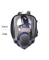 Masque complet de protection respiratoire Ultimate FX de 3M. Homologué NIOSH. Cartouche et filtre non-inclus Large.