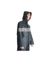 Manteau imperméable Viking Journeyman en polyester recouvert de PVC vert pour conditions extrêmes (S à 3XL)