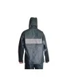 Manteau imperméable Viking Journeyman en polyester recouvert de PVC vert pour conditions extrêmes (S à 3XL)