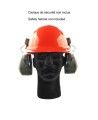 3M PELTOR Optime 101 H7P3E earmuffs for hard hat, NRR 24 dB