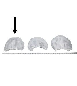 Disposable caps (100) 19 in.