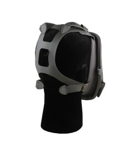 3M complete Powerflow face-mounted powered air purifying respirator assembly. Ideal for abatement and decontamination. Medium.