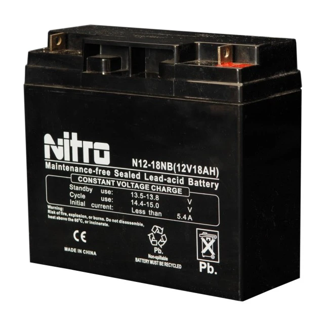 Battery 12 V 18 Ah 216 W for emergency lighting unit Battery 12 V 18 Ah 216 W for emergency lighting unit