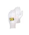 Superior Touch white Dyneema cut-resistant gloves with PU coating, ASTM/ANSI puncture resistant level 3 & cut resistant level A2
