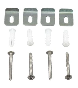 Wire mesh protective cage guard for emergency lights and other exposed equipment.