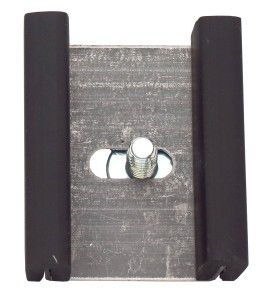 Kit of 8 glass clips for clear acrylic panels of fire extinguisher cabinets and fire hose cabinets.