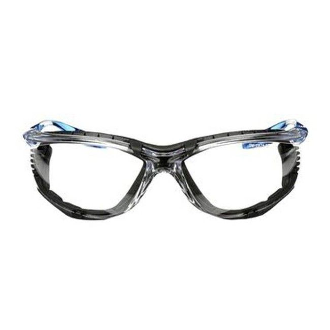 Lunette de sécurité Virtua avec joint en mousse de 3M 11872. Lentille claire recouvert d'un revêtement antibuée. CSA. Lunette de sécurité Virtua avec joint en mousse de 3M 11872. Lentille claire recouvert d'un revêtement antibuée. CSA.