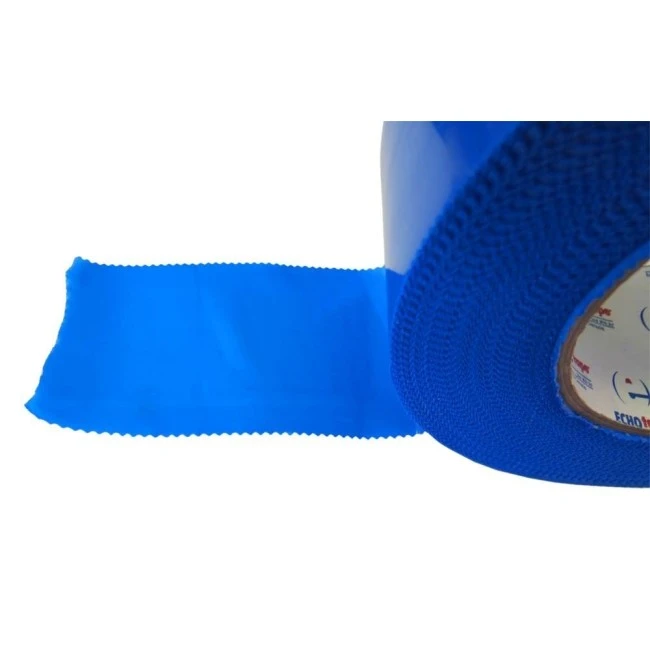 Blue polyethylene adhesive strip, ideal for tight sealing a containment area of decontamination. Thickness: 7 mils, 2 Blue polyethylene adhesive strip, ideal for tight sealing a containment area of decontamination. Thickness: 7 mils, 2