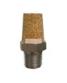 Inlet filter: 40 microns made of bronze and steel for Allegro low pressure ambient pump, model RA9806, sold by unit. 