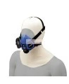 Cotton pull-over hood with elasticized facial opening, pkf/12 unit