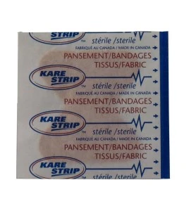 Pansements élastiques pour bouts des doigts, petits, 4.4 x 5.1 cm (1.75 x 2 po), 50/bte.