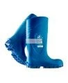 Bottes imperméables Bekina StepliteX en polyuréthane vert, caps et semelles d'acier, conformes CSA Z195.