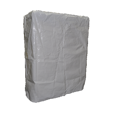 Protective storage cover for HEPA ZONE 24 portable work enclosure.