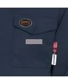 Chemise de sécurité bleu marin 7 oz ignifuge FR-TECH, Pioneer V2540440, modèle 7742, vendue à l'unité