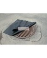 Neoprene canvas for storm sewer, dimension: 36 " X 36" X 1/4".