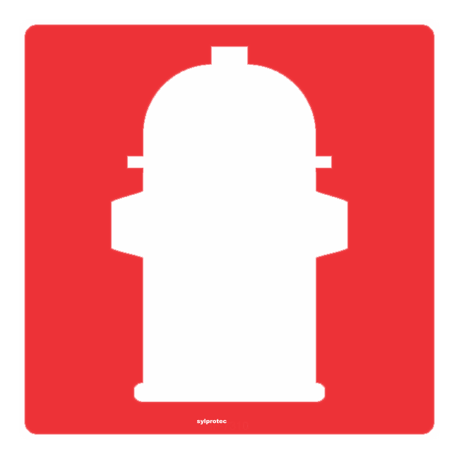 Aluminium sign for fountain bollard Aluminium sign for fountain bollard