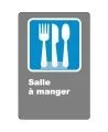 French CSA "Cafeteria" sign in various sizes, shapes, materials & languages + optional features