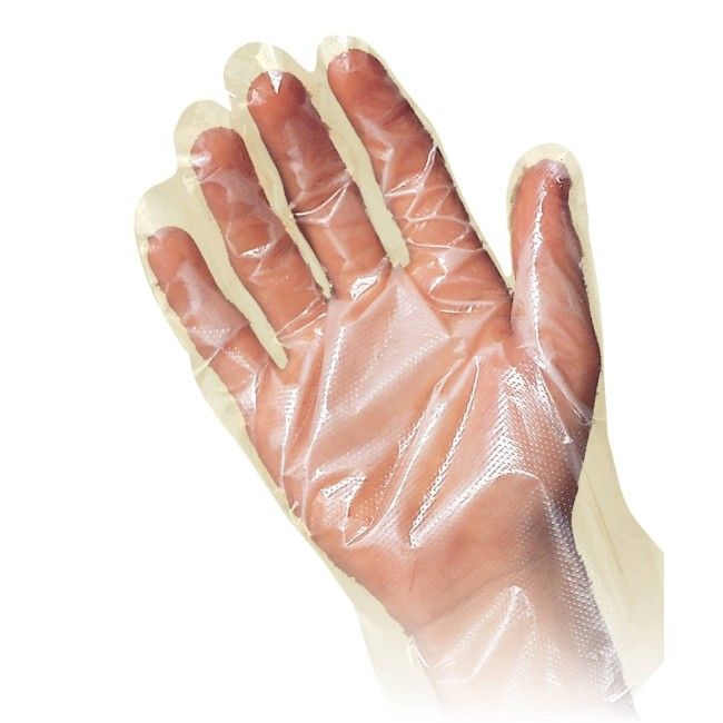 Gants économique fait de polyéthylène mince, grandeur extra-large, ambidextre, sac de 100 gants. Gants économique fait de polyéthylène mince, grandeur extra-large, ambidextre, sac de 100 gants.