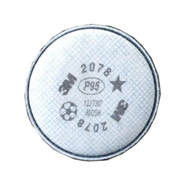 Filtre P95 pour masque de protection respiratoire série 6000, 7500 & Ultimate FX de 3M. Homologué NIOSH  2 unités.