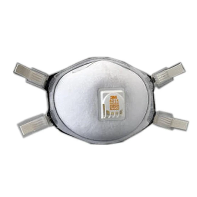 Masque de protection respiratoire ignifuge avec soupape Cool FlowTM de 3M, N95. Résistant aux particules huileuses.