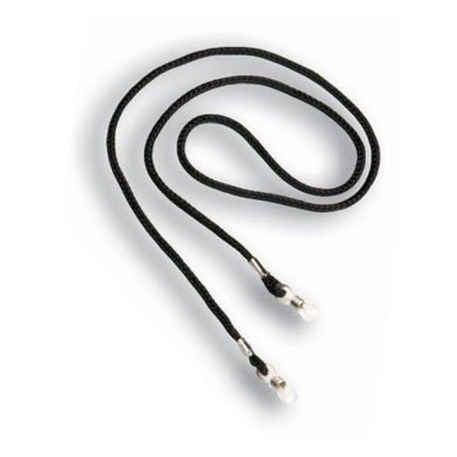 Elastique ajustable noir pour lunette de sécurité