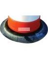 Base for traffic channelizer (cone), 25 lbs.