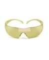 Lunette de sécurité SecureFit pour protection oculaire de 3M. Lentille ambrée antibuée pour protection de l'éclairage bleuté