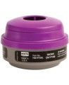 North approved organic vapours combined cartridge for half & full facepiece respirators series 5400, 7600 & 7700. Sold in pairs.