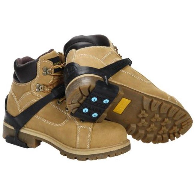 Snow and ice heel traction aids, for all types of flat shoes and winter boots. Snow and ice heel traction aids, for all types of flat shoes and winter boots.
