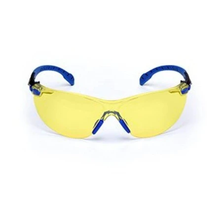 Lunettes Solus de 3M monture noir/bleu, lentille ambre