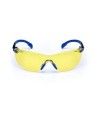 Lunettes Solus de 3M monture noir/bleu, lentille ambre