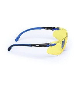 Lunettes Solus de 3M monture noir/bleu, lentille ambre