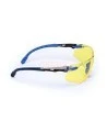 Lunettes Solus de 3M monture noir/bleu, lentille ambre