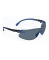 Lunettes Solus de 3M monture noir/bleu, lentille grise