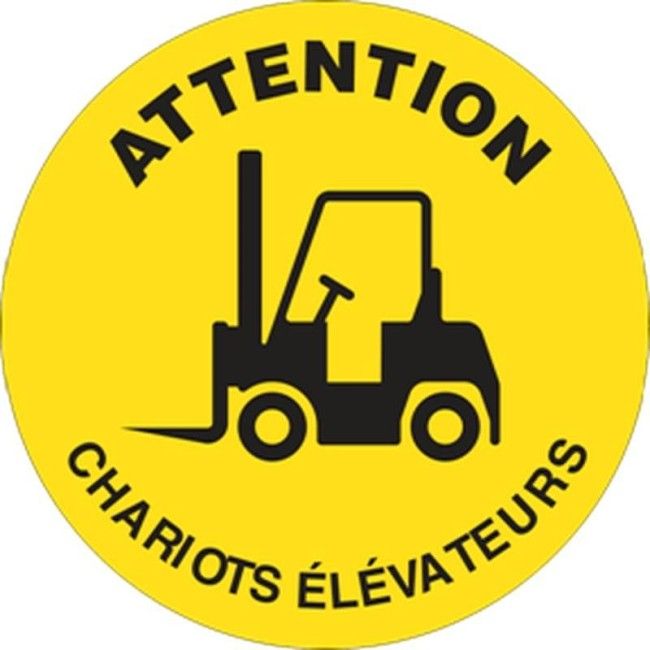 “CAUTION FORKLIFT TRAFFIC” adhesive anti-skid laminated vinyl floor sign, various sizes & languages. “CAUTION FORKLIFT TRAFFIC” adhesive anti-skid laminated vinyl floor sign, various sizes & languages.