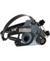 Demi-masque en élastomère de série 5500 de North, homologué NIOSH, compatible avec filtres & cartouches de série N de North. 
