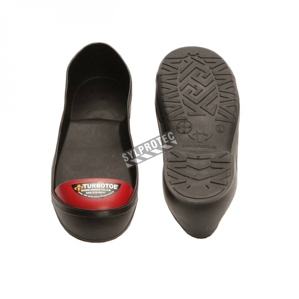 TurboToe PVC shoe covers with steel toe 