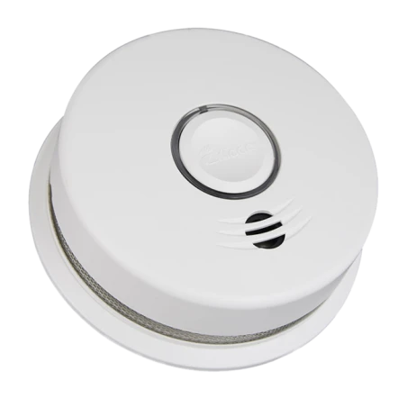 Photoelectric smoke detector with lithium Battery last 10 years Wireless interconnect  up to 24 unit