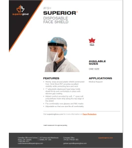 3M molded clear polycarbonate faceshield for task specific face protection. Compatible with all headgear. Headgear not included.