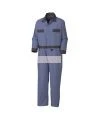 Combinaison de travail Pioneer V5133 en coton bleu 8 oz avec 7 poches
