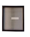  Final stage HEPA filter for HEPA-AIRE (SAH5) portable air scrubber. 18" X 24" X 12" filter for particles down to 0.3 µm