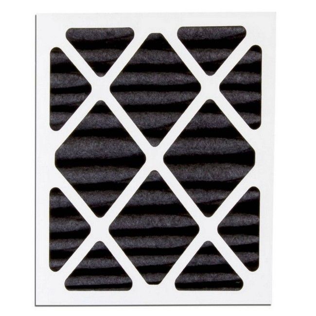 Second stage optional filter for organic vapours on HEPA-AIREair (SAH5) 18"X 24"X 2" filter for particles 3 to 10 µm
