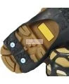 Snow and ice traction aids, for all types of flat shoes and winter boots.