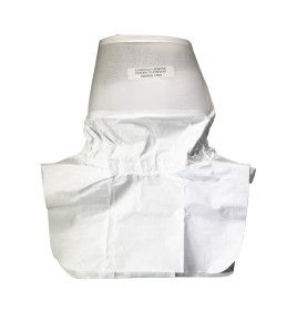 Cagoule de remplacement blanche en Tyvek® pour cagoule Allegro RA9910, taille unique, à l'unité. No. 9910-10.